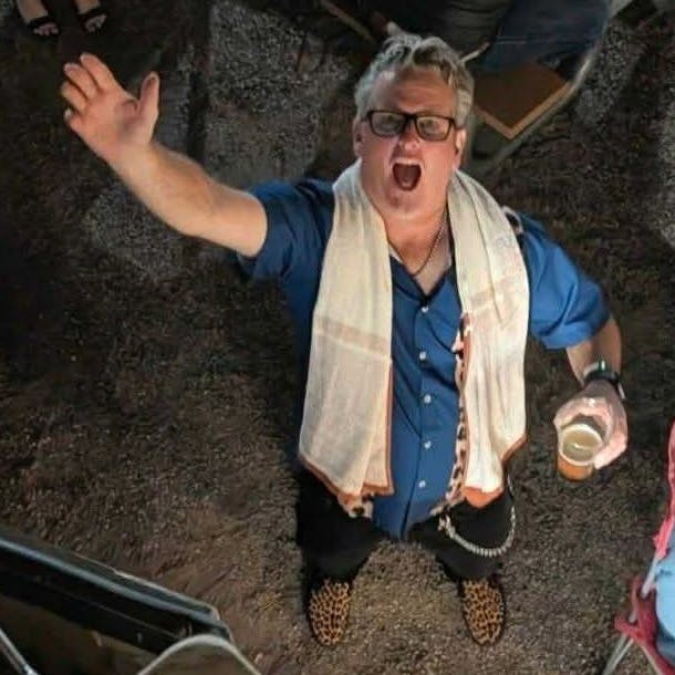 Picture of D.K. Warner taken from above