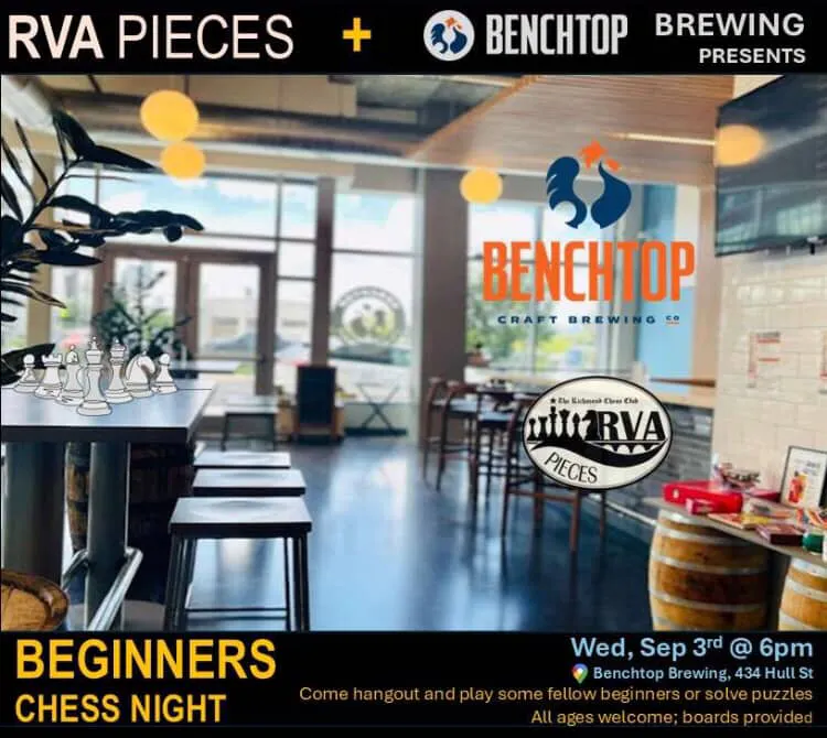 RVA Chess Pieces at Benchtop | Benchtop Brewing