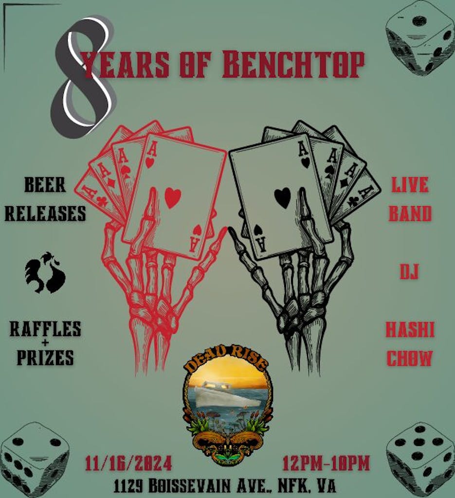 Benchtop 8 years- VEER size-2 8th Anniversary Graphic