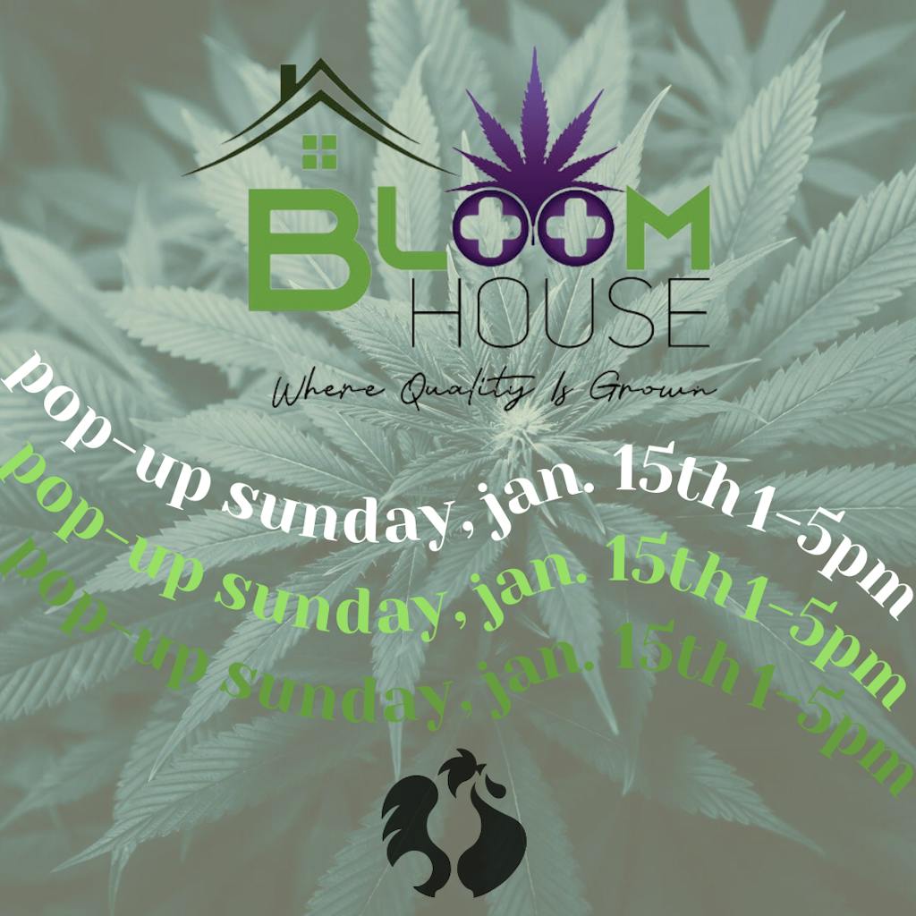 BloomHouse Pop Up 115 Insta Bloomhouse event graphic