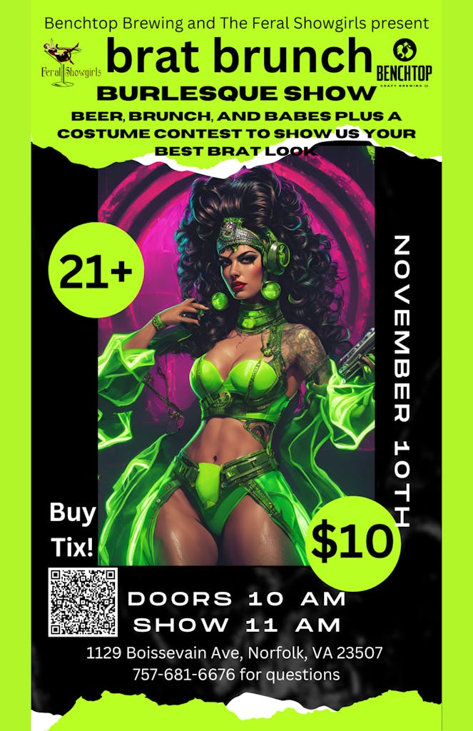Brat Brunch Poster Brat Brunch Graphic