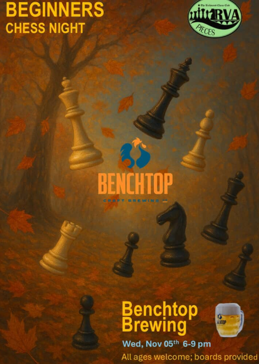 RVA Chess Pieces at Benchtop