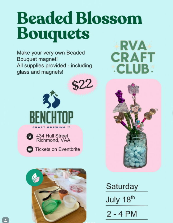 Beaded Blossom Bouquets