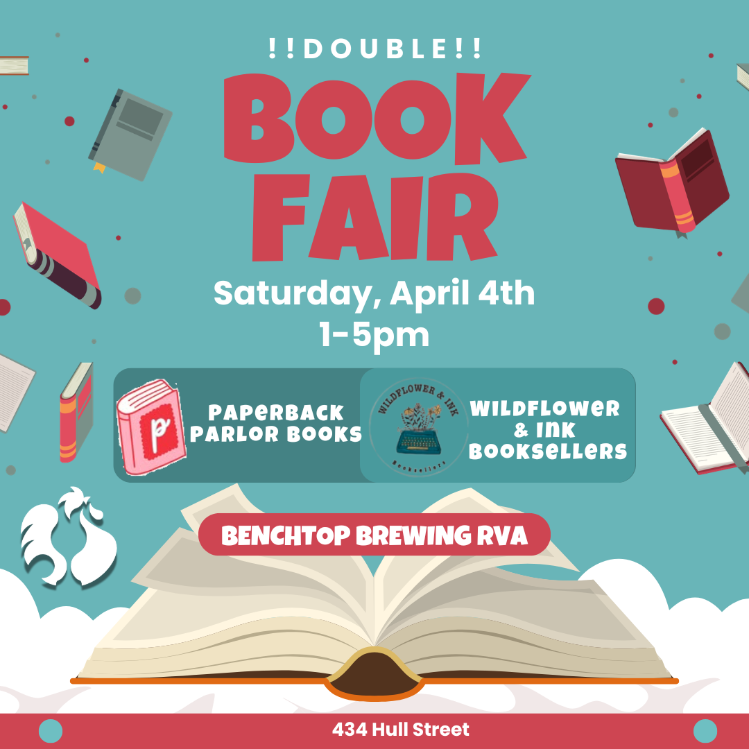 Teal and Red Illustrative Book Fair Event Instagram Post (2)