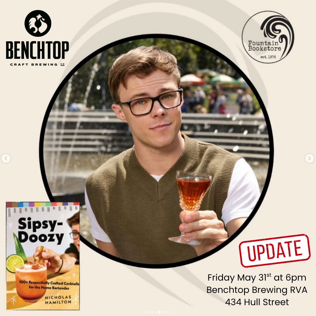 Fountain Bookstore and Benchtop RVA Present Sipsy-Doozy by Nic Hamilton