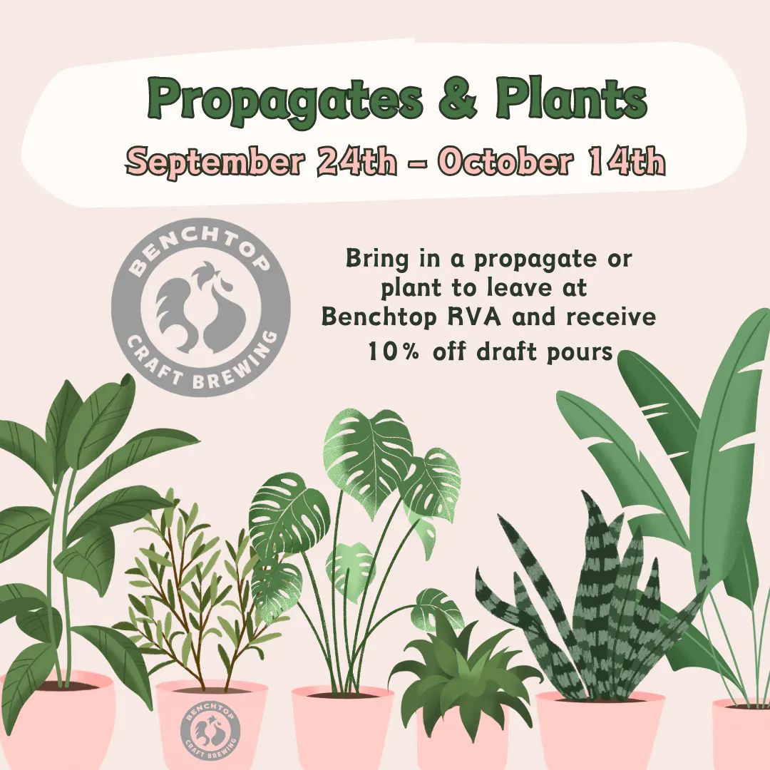Propagates & Plants I Benchtop RVA | Benchtop Brewing