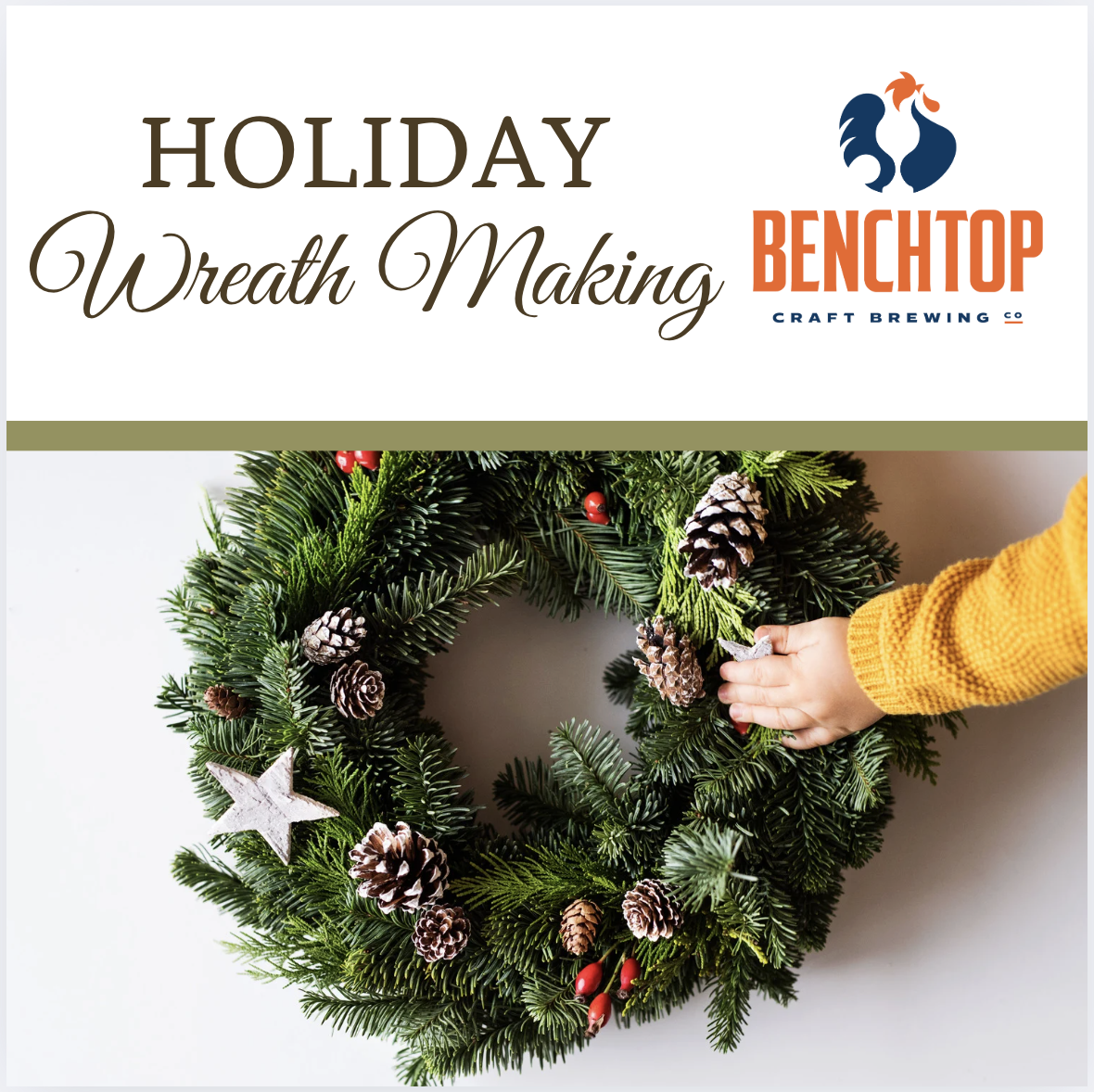 Holiday Wreath Making Workshop | RVA