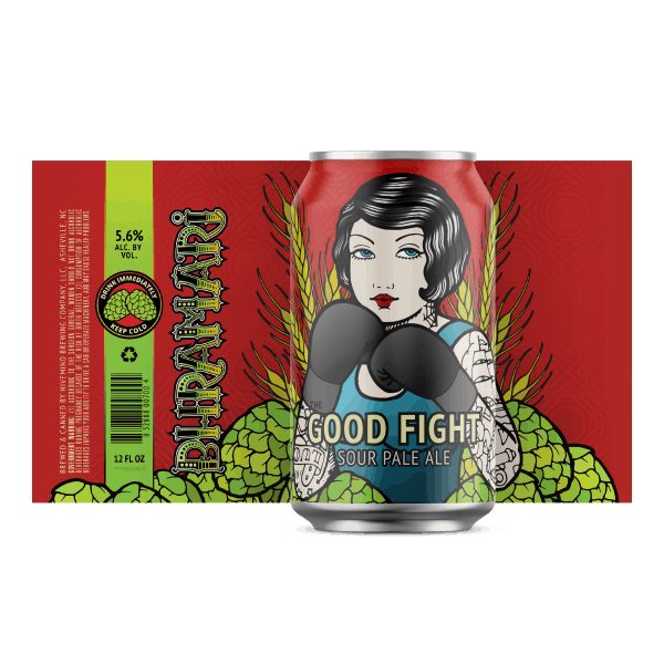 Label for Good Fight