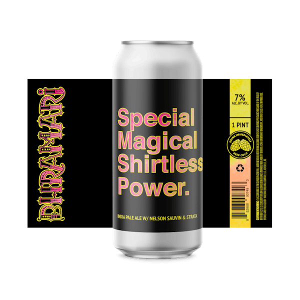 Label for Special Magical Shirtless Power