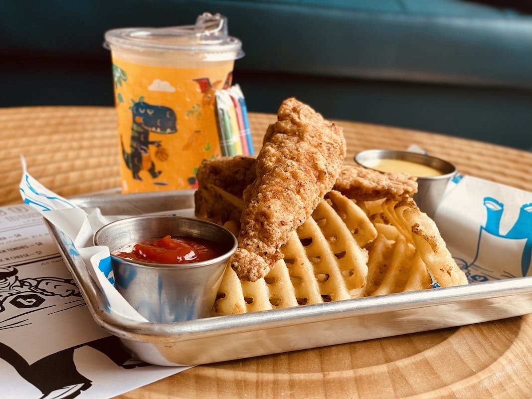 Chicken Tenders Chicken Tenders on plate