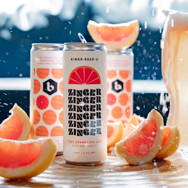 Zinger – NEW Tart Sparkling Ale w/ Grapefruit