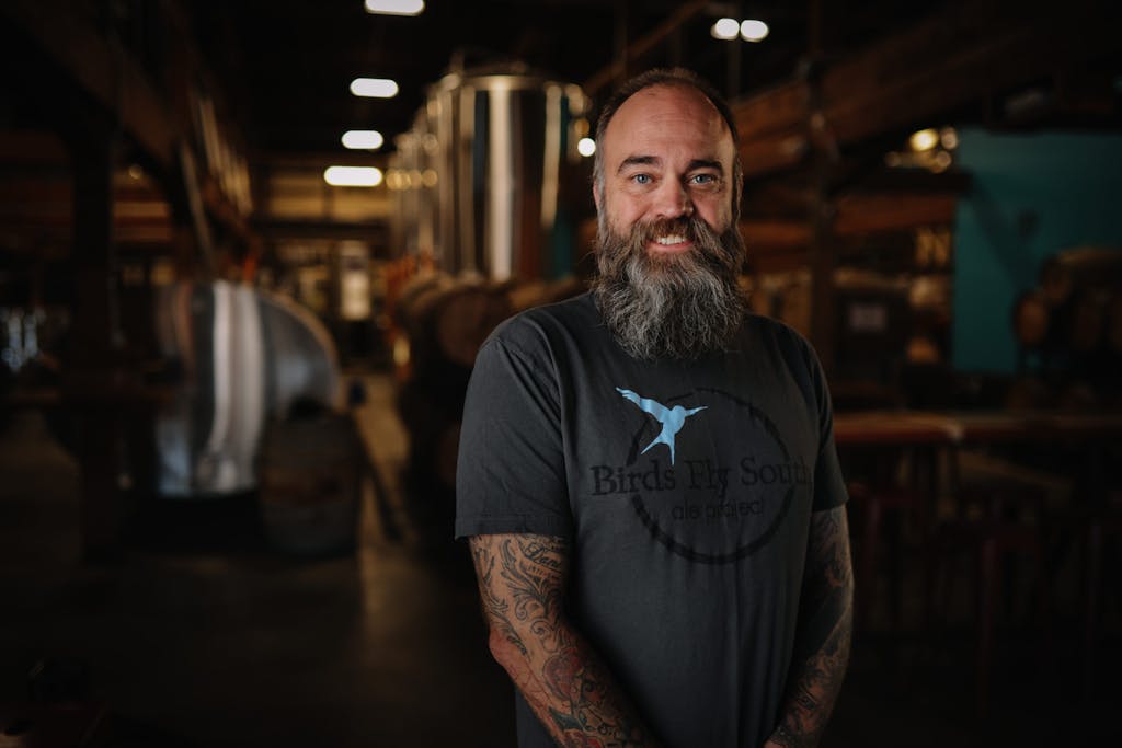 Shawn Johnson Founder of Birds Fly South Ale Project