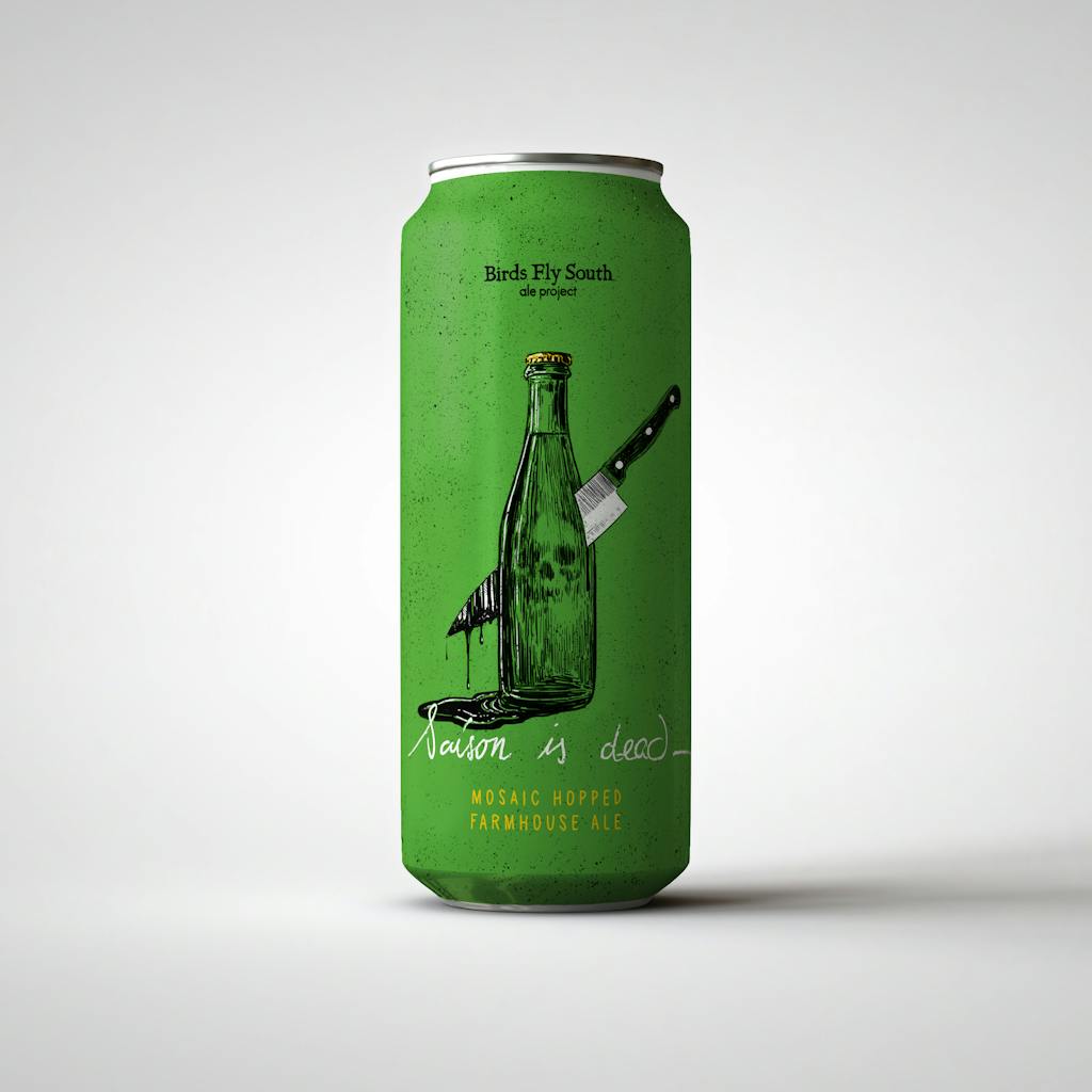 SAISON IS DEAD can mockup square