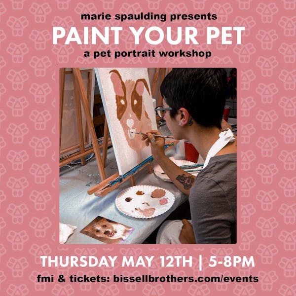 *SOLD OUT* Paint Your Pet with Marie Spaulding