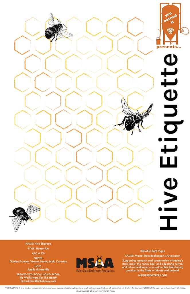 hive etiquette poster