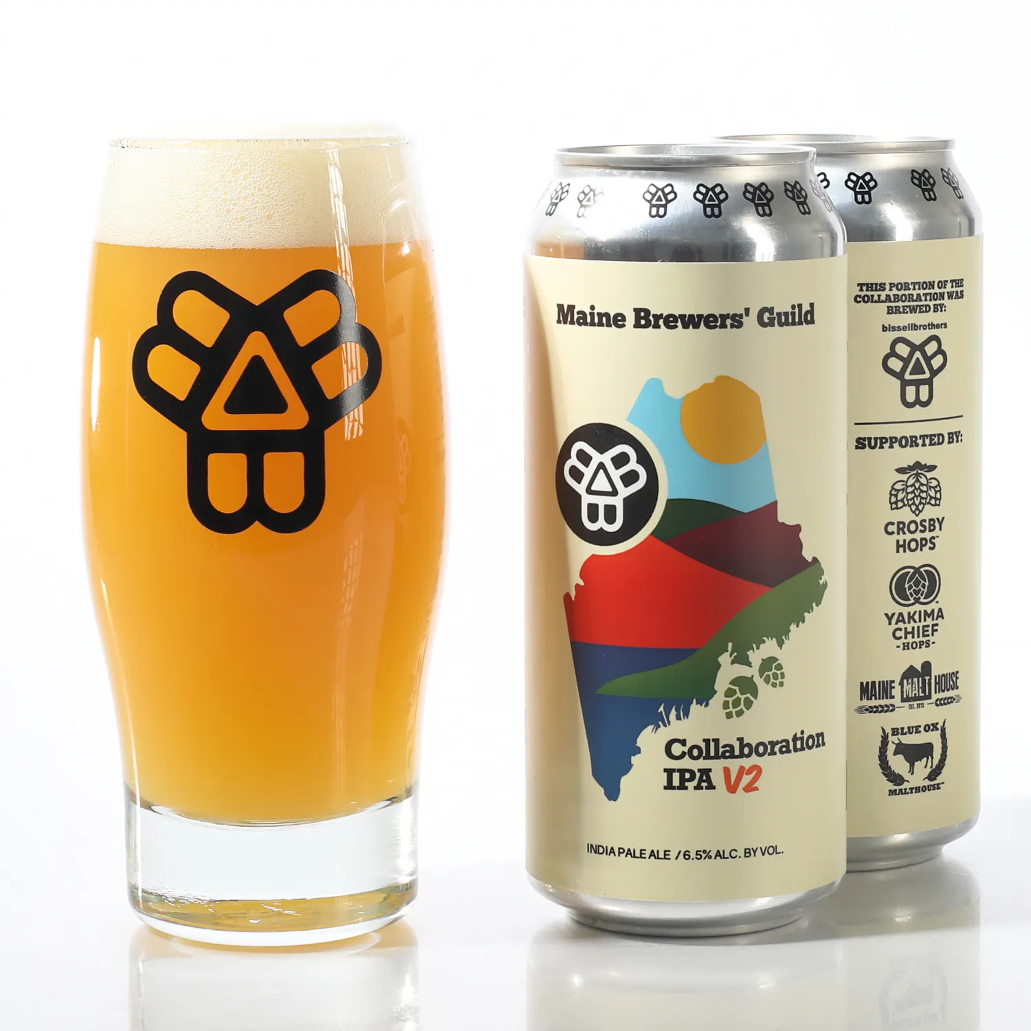 Maine Brewers' Guild Collaboration by Bissell Brothers Brewing