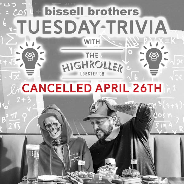 *Tuesday Trivia CANCELLED 4/26*