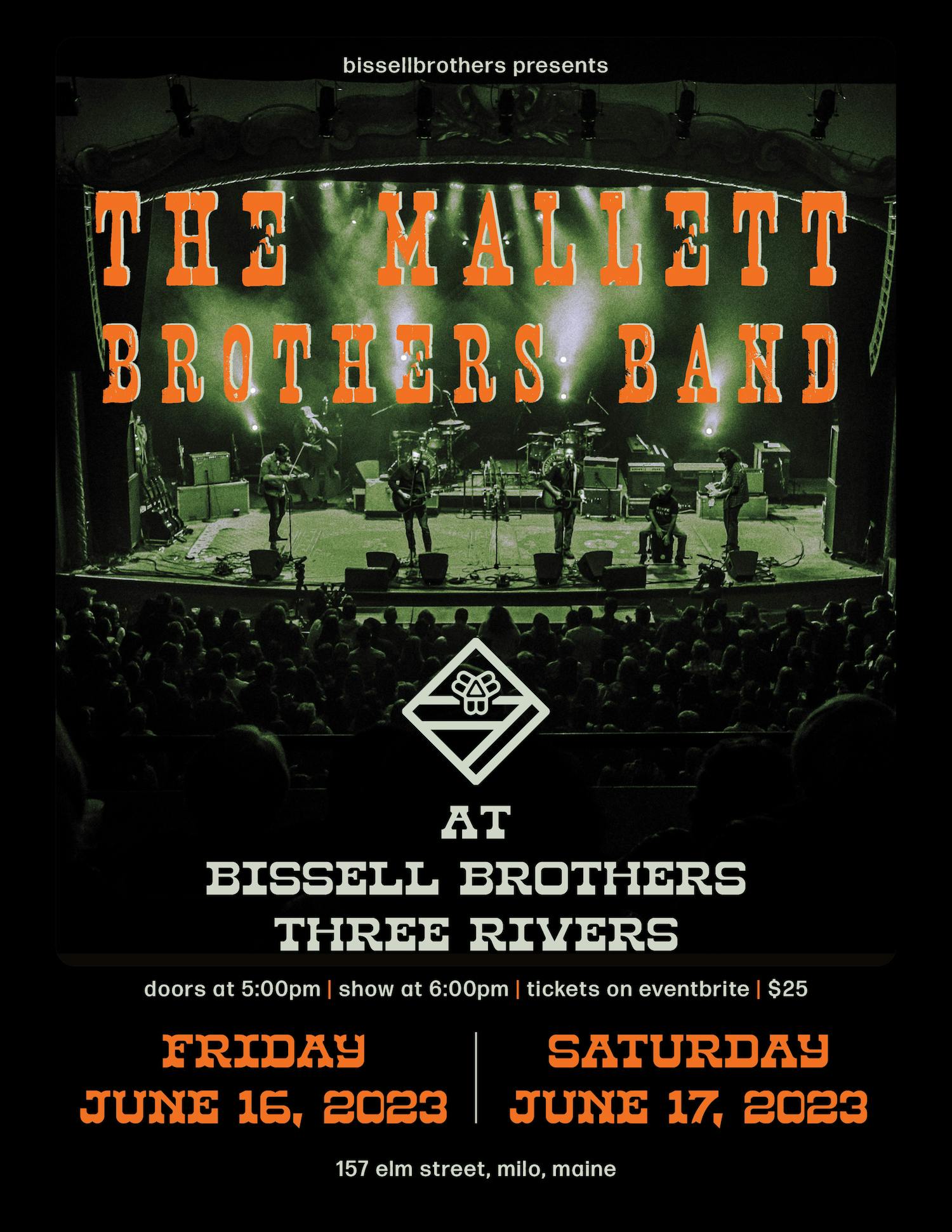 NIGHT 1: The Mallett Brothers Band Live at BB3R | Bissell Brothers