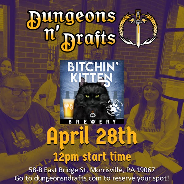 Dungeons and Drafts at BKB – SOLD OUT