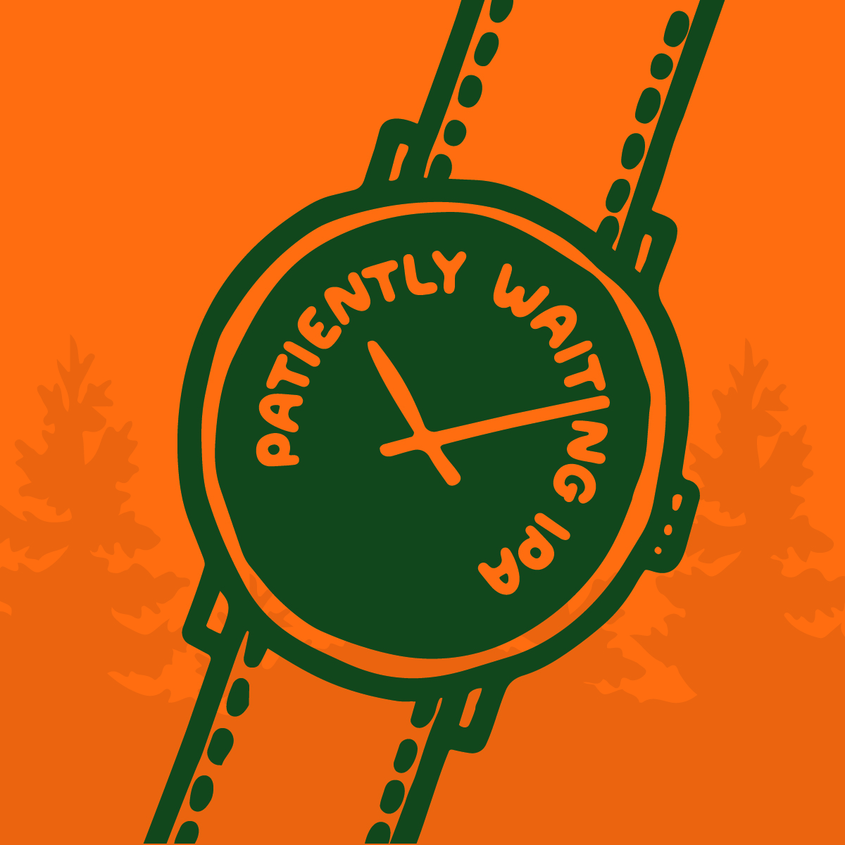 Label for Patiently Waiting IPA