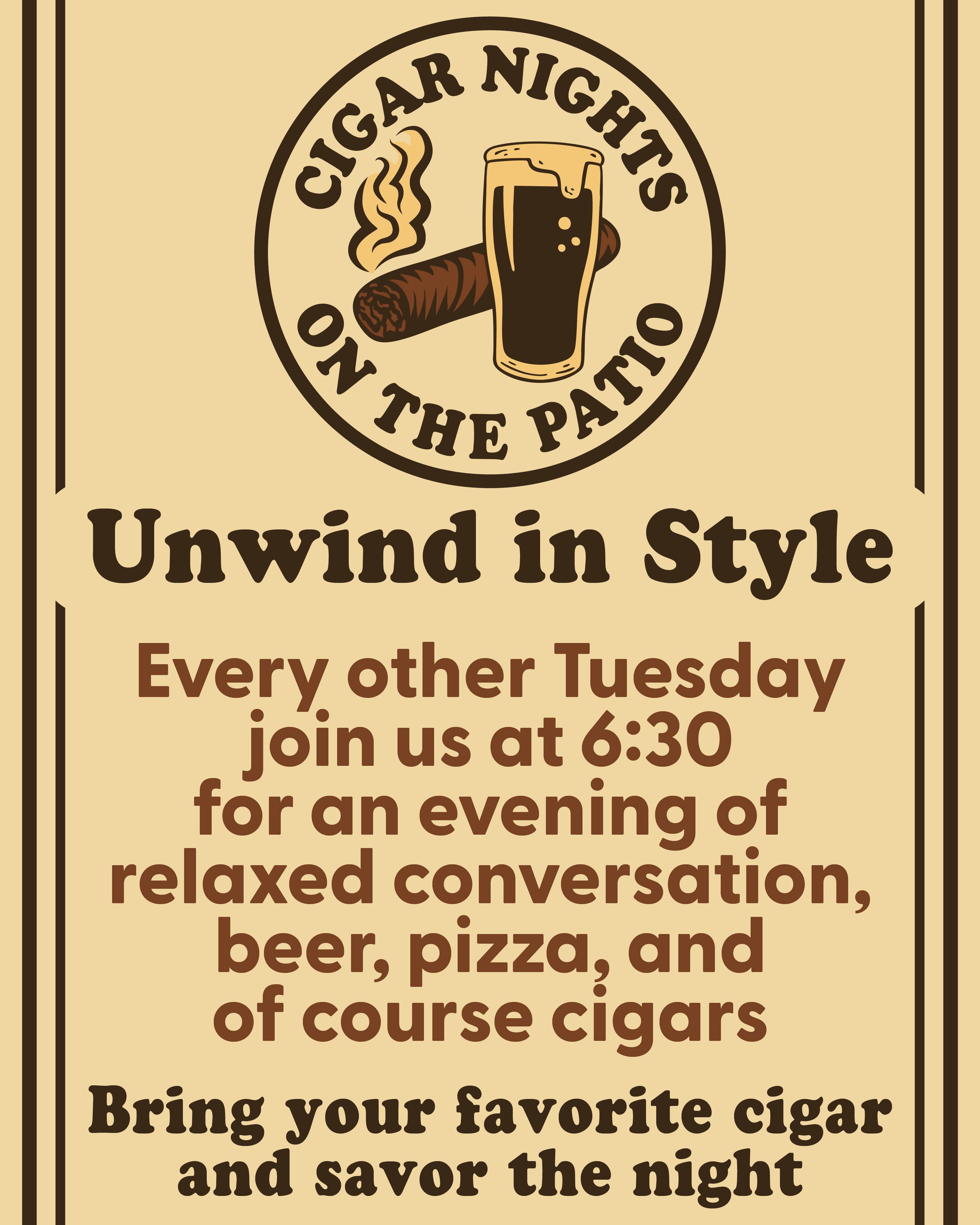 Flier showing event details