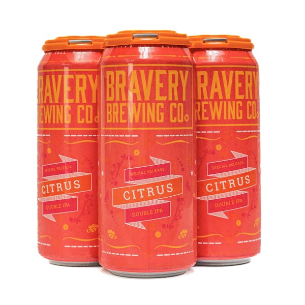CitrusProd canned four pack of Citrus double IPA