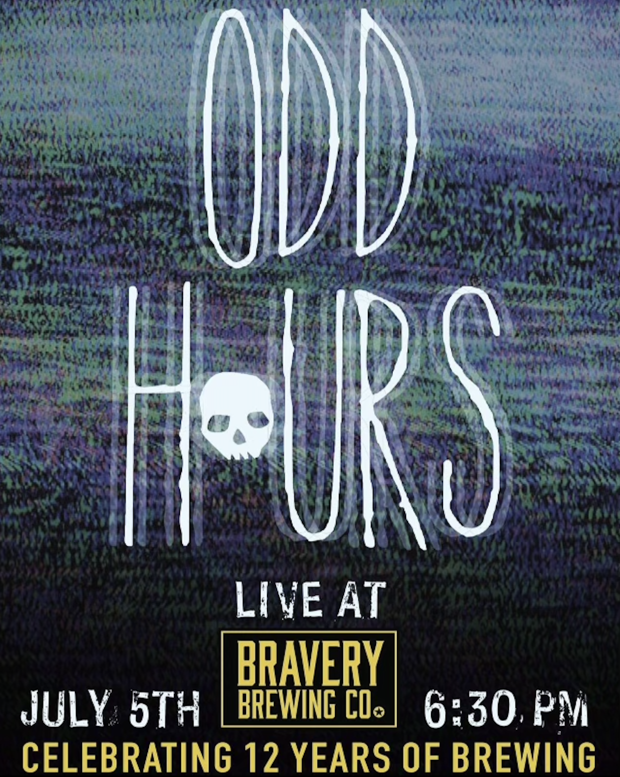 Flyer showing event details