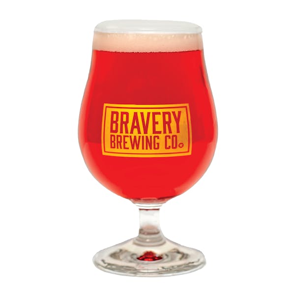 RaspberrySour-Archive Glass of Raspberry Sour on a white background
