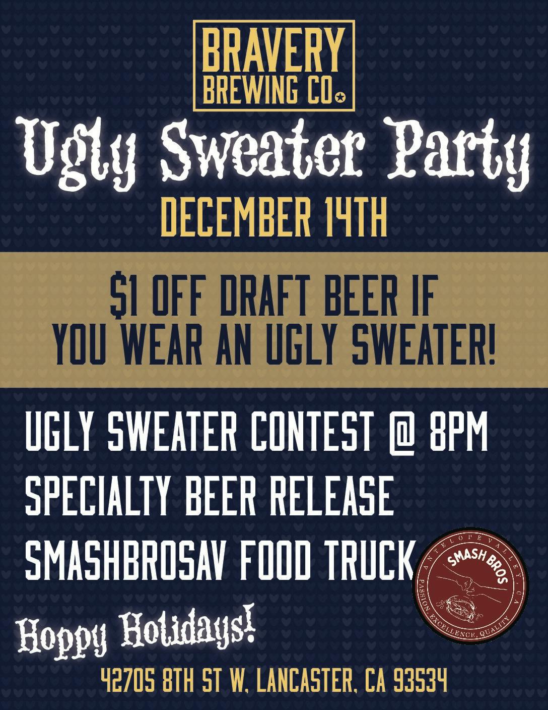 Flier showing event details.