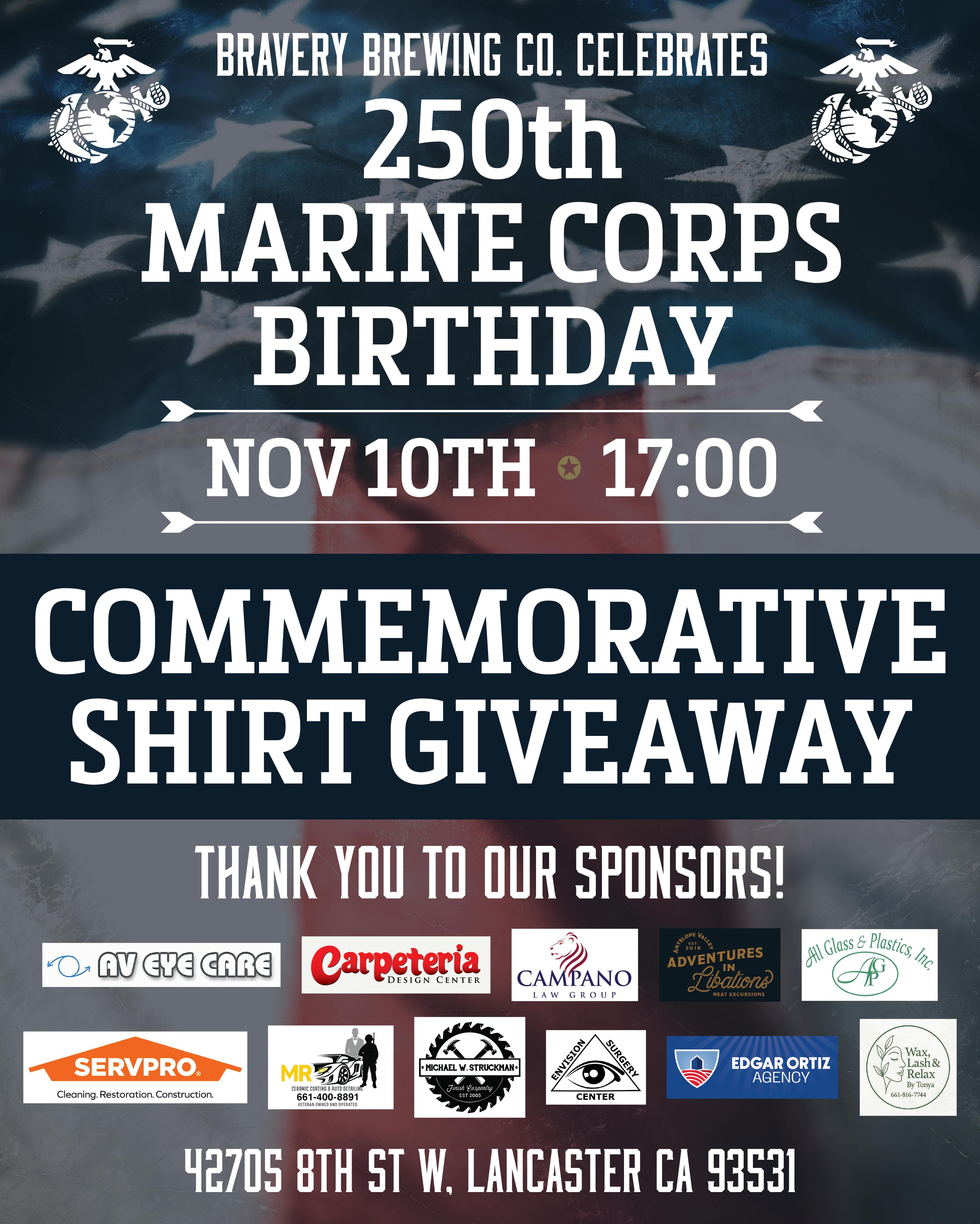 Flier showing event details.