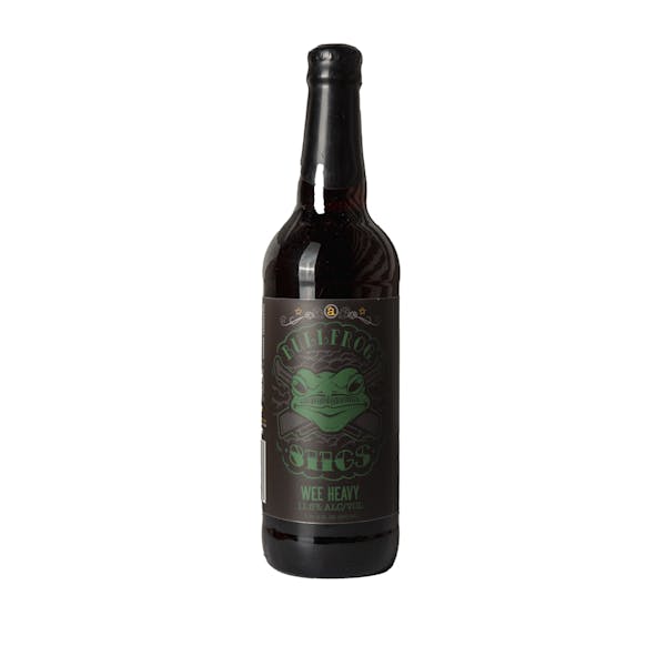 Image or graphic for Bullfrog Wee Heavy – Bourbon Barrell- Aged