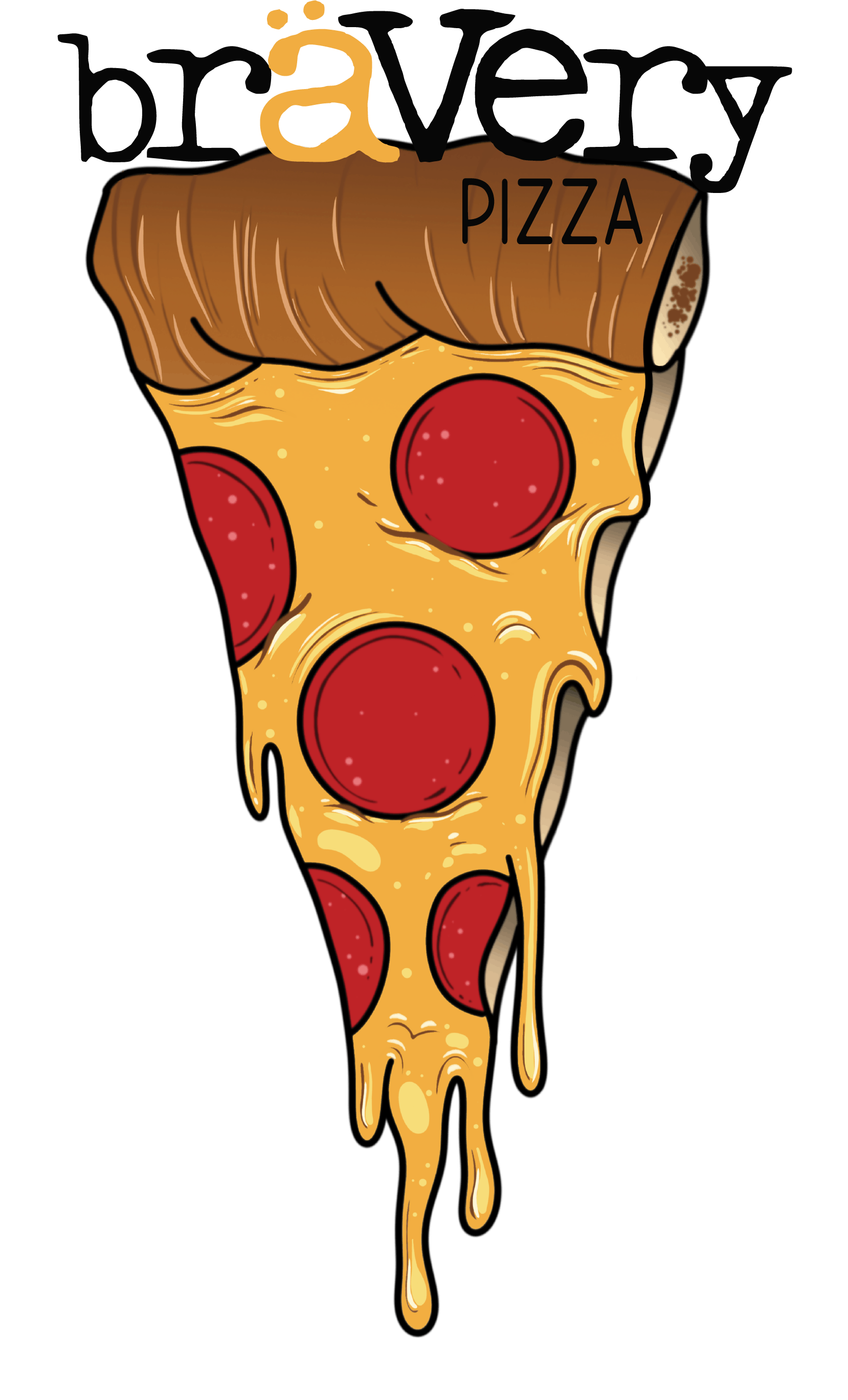Bravery Pizza Logo