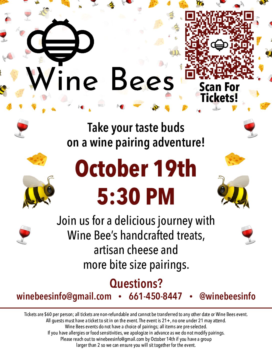 Flier showing event details.