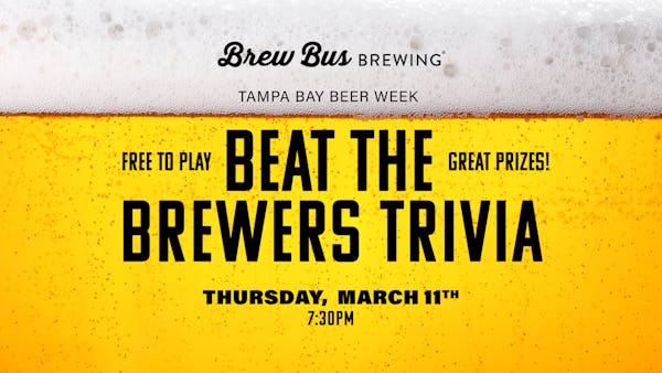 Beer Week: Beat the Brewers Trivia