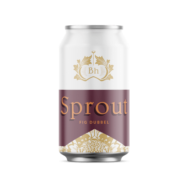 12ozCan_Sprout 16 oz. can of Brewery Bhavana beer - Sprout