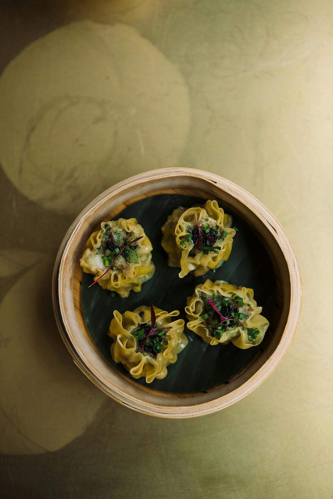 Bhavana dish of steamed buns