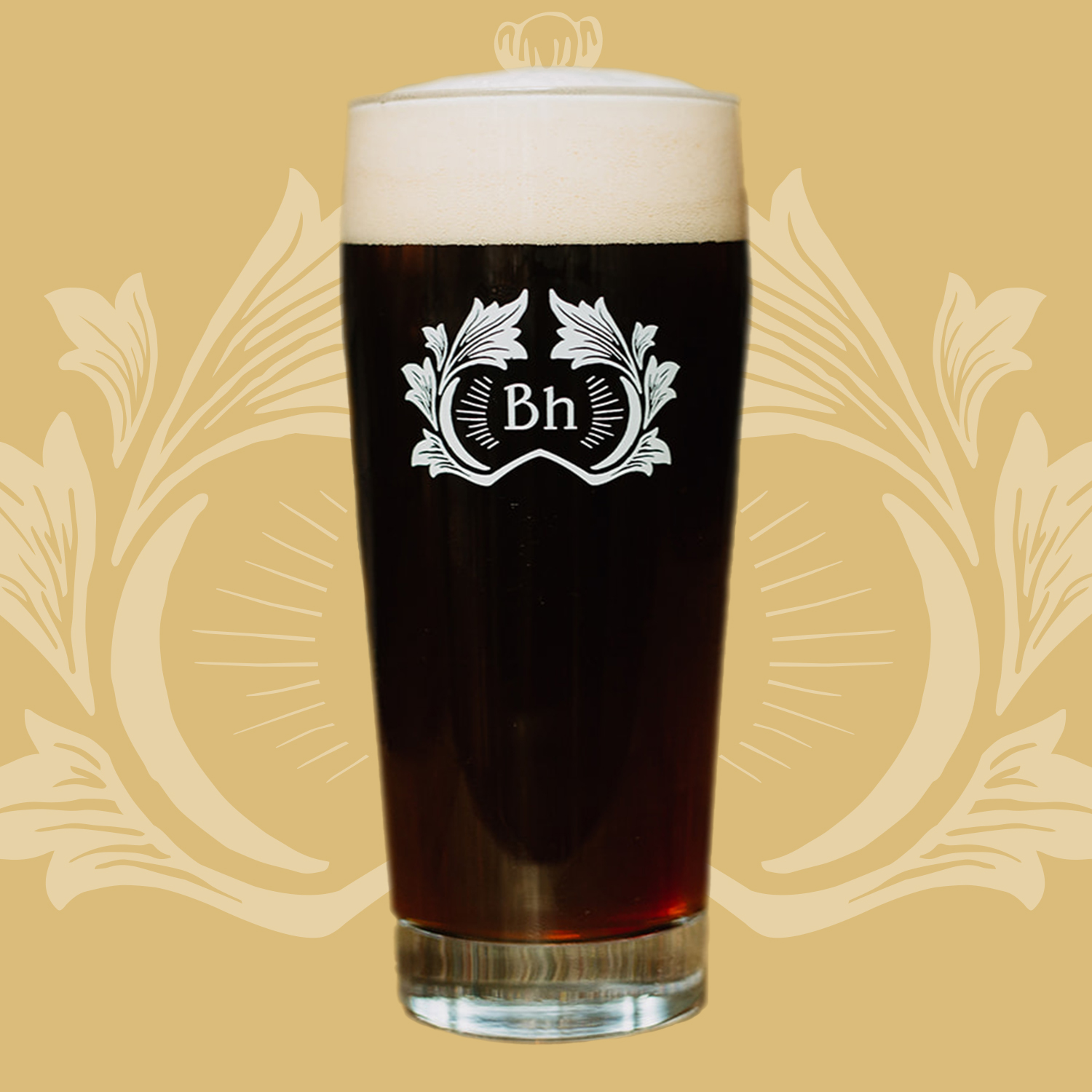 Stout in Pint Glass