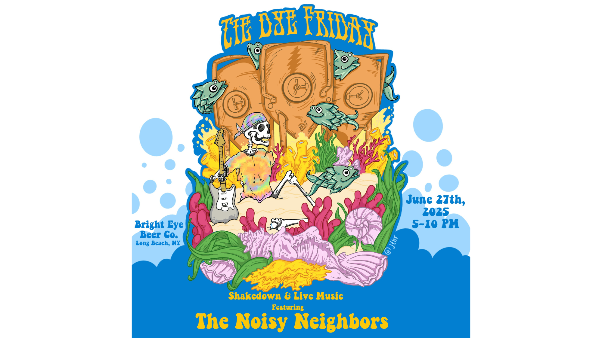 Tie Dye Friday on Friday, June 27, 2025.