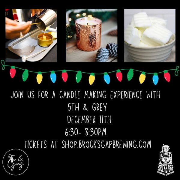 Make your own Candle class with 5th & Grey!