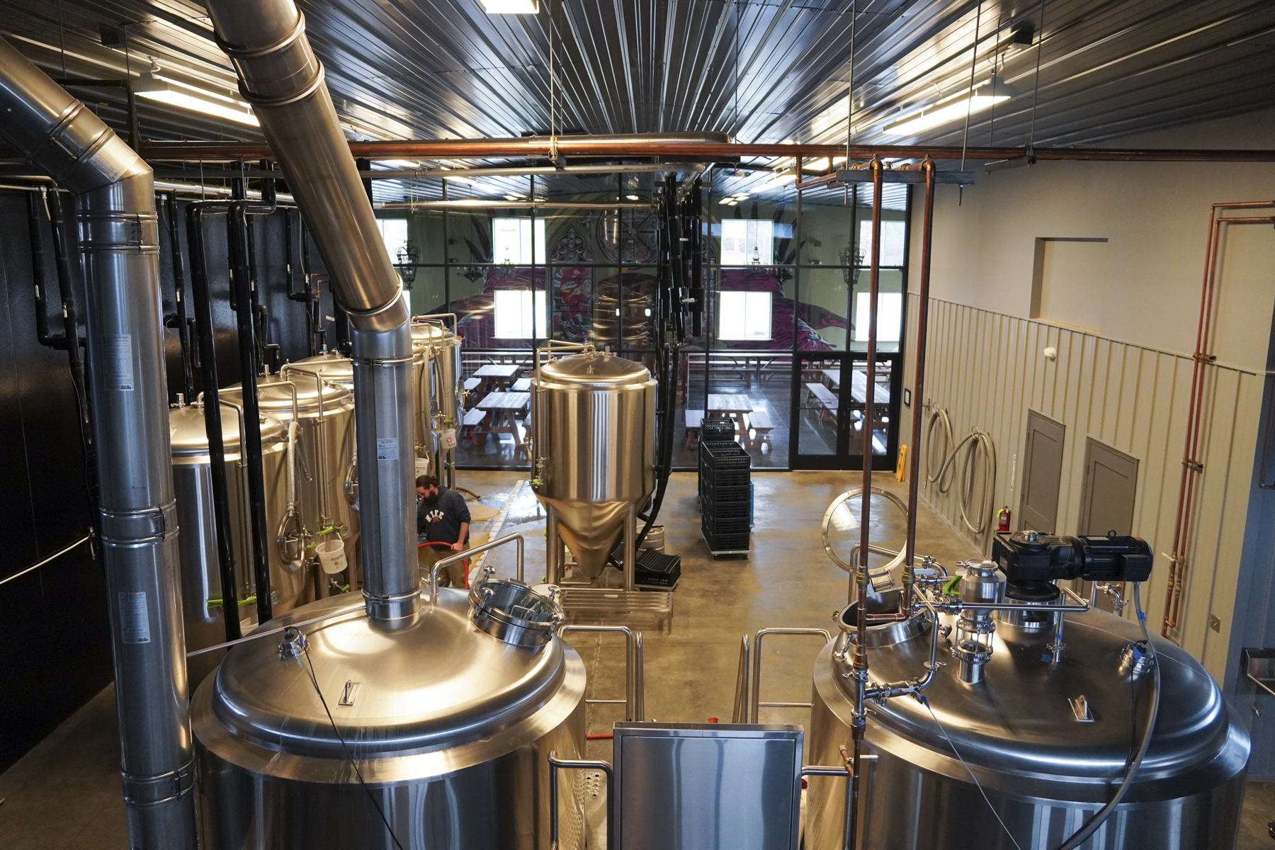 Burning Blush Brewery Mills River, NC