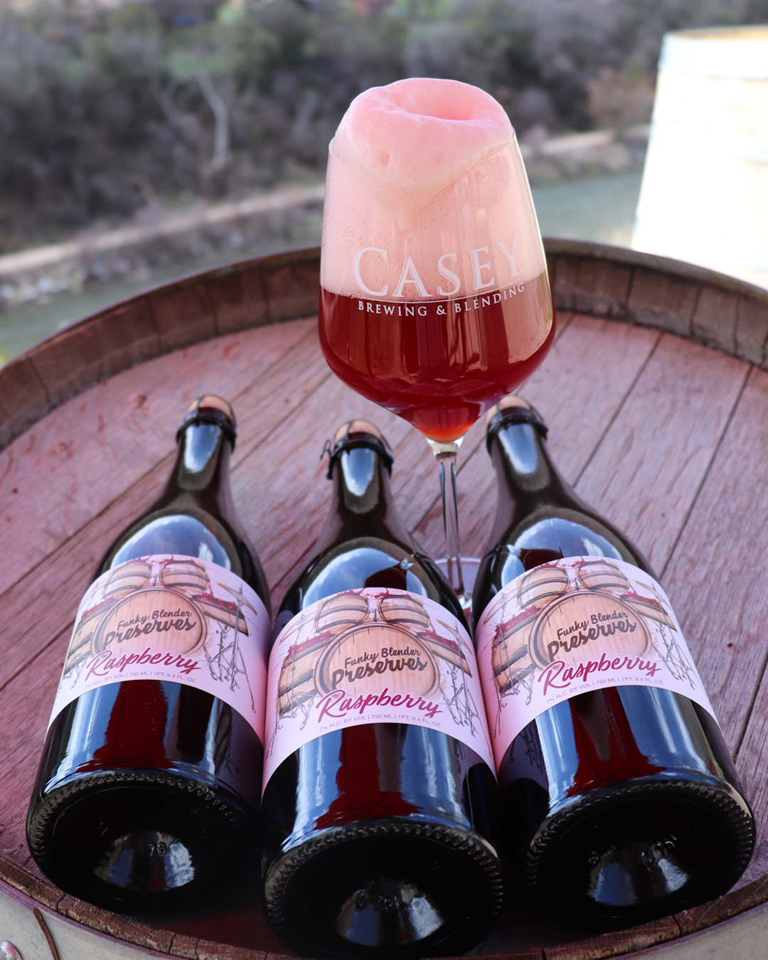 Casey, Funky Blender Preserves Raspberry