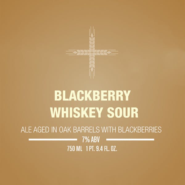 Label - Blackberry Whiskey Sour