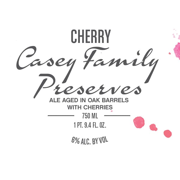 Label - Cherry Casey Family Preserves
