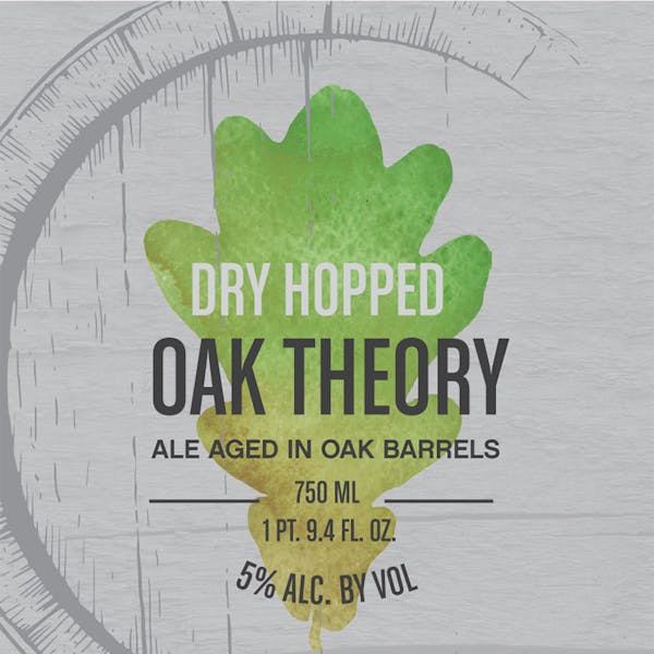 Label - Dry Hopped Oak Theory