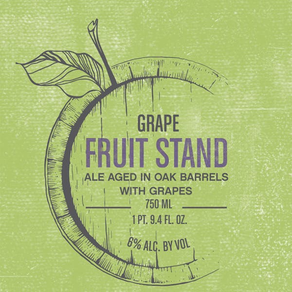 Label - Fruit Stand Grape