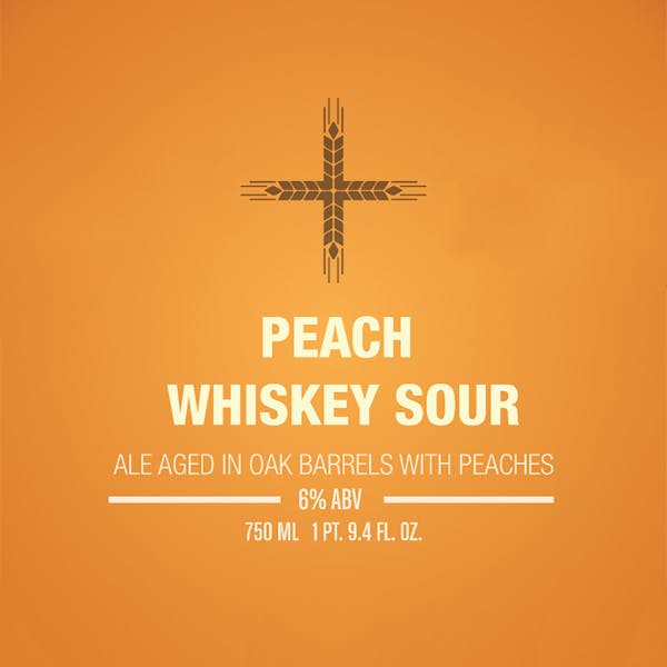 Label - Peach Whiskey Sour Label - Peach Whiskey Sour