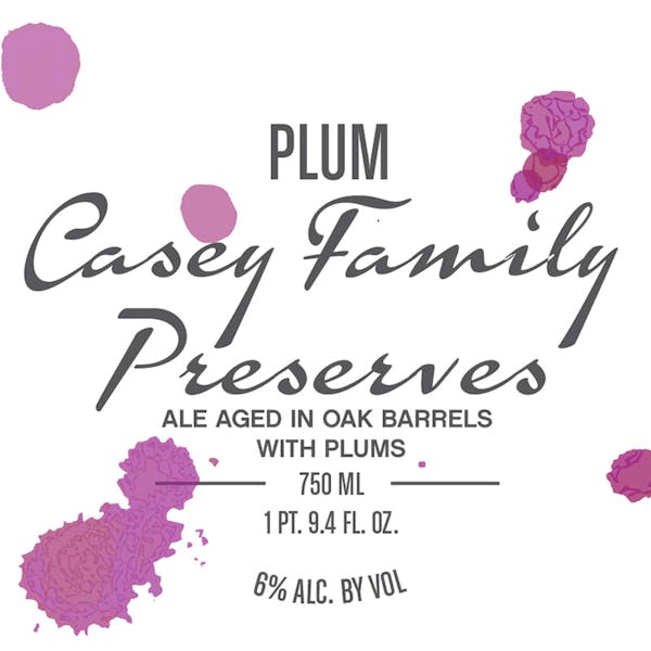 Label - Plum Casey Family Preserves