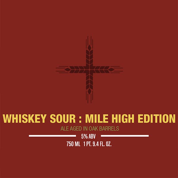 Label - Whiskey Sour Mile High
