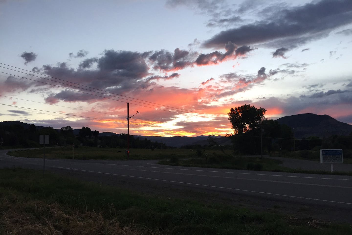 Road Sunset