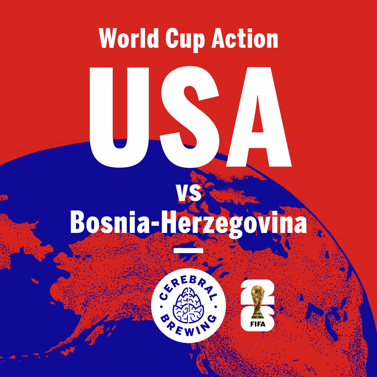 FIFA World Cup: USA vs Bosnia-Herzegovina
